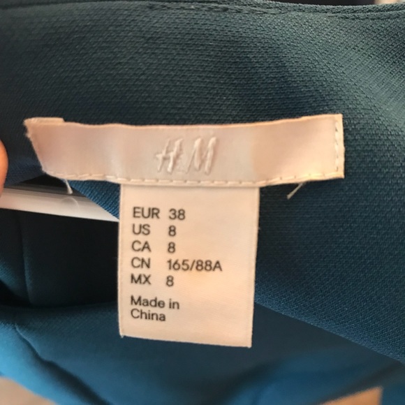 H&M form fitting blue dress - Picture 4 of 5